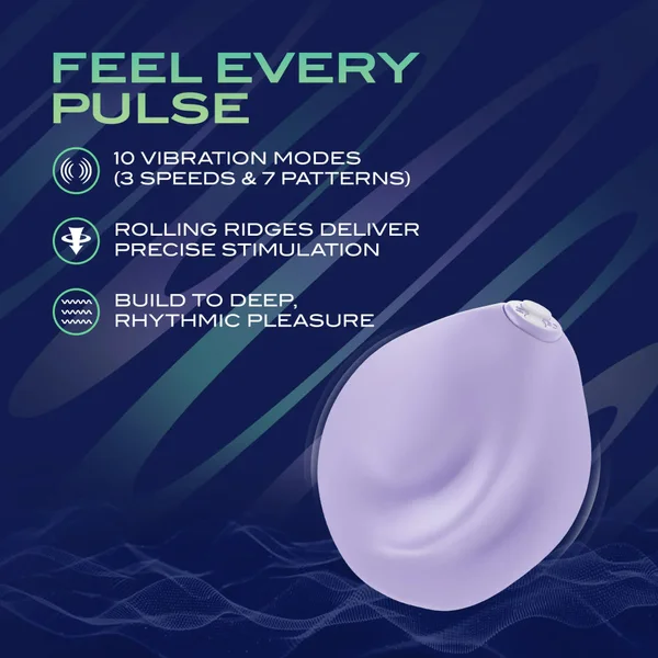PulsePad Soft-Silicone Grinding Vibrator with Remote — image 3 of 10