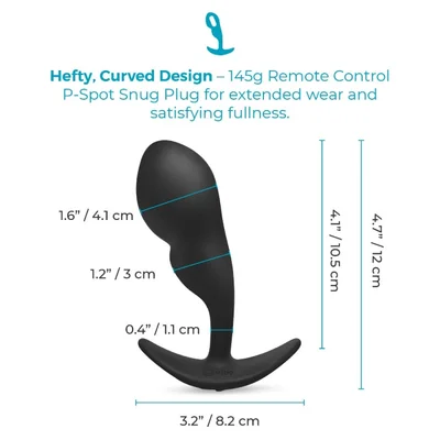 remote control p spot snug plug