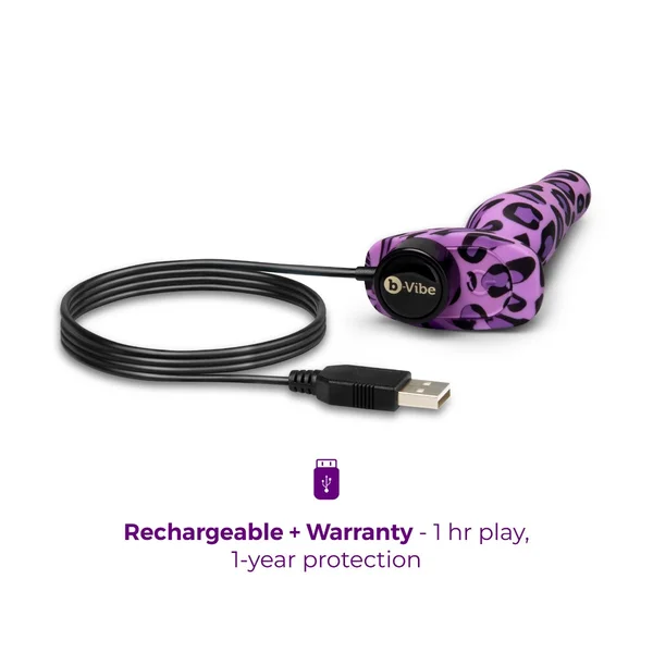 Leopard Novice Plug Vibrating Anal Toy for Beginners — image 10 of 14