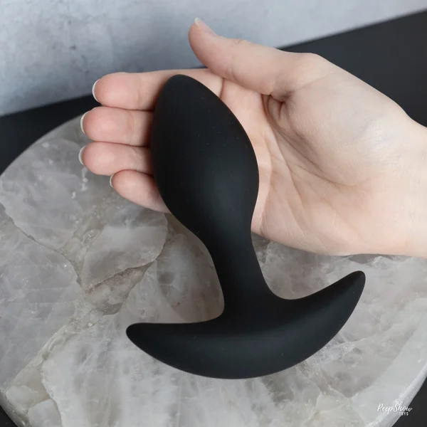 Heft Weighted Silicone Butt Plug - 1 Plug (Choose Small, Medium, or Large) — image 3 of 25