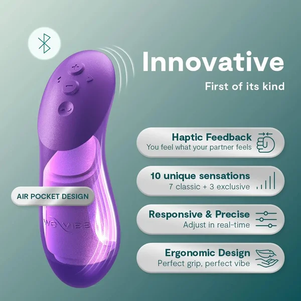 We-Vibe Chorus Pro - Couples Vibrator with Squeeze Remote — image 4 of 18