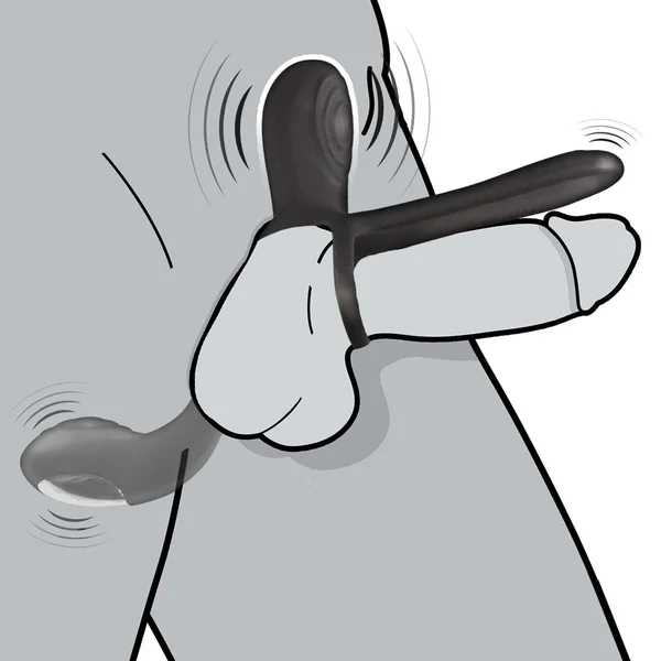 Enhancer Vibrating Lovers Ring with Remote Control — image 3 of 10