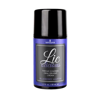 lic o licious throat coating oral delight cream
