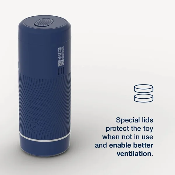 Arcwave Pow - Soft Silicone Penis Stroker with Air Pressure Valve — image 16 of 24