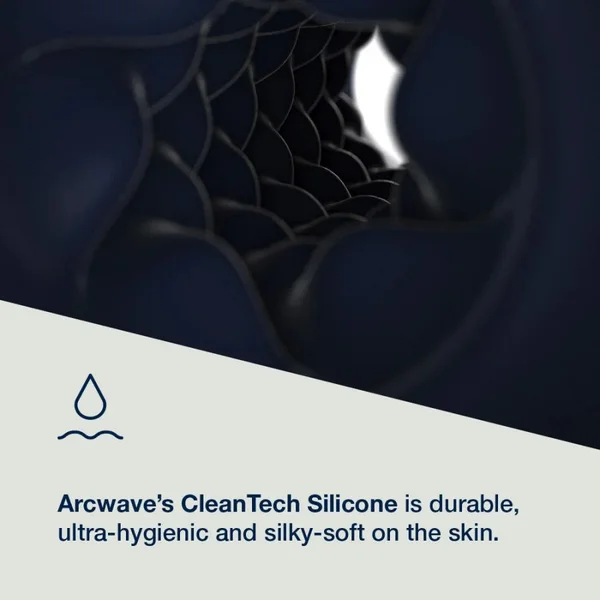 Arcwave Pow - Soft Silicone Penis Stroker with Air Pressure Valve — image 15 of 24
