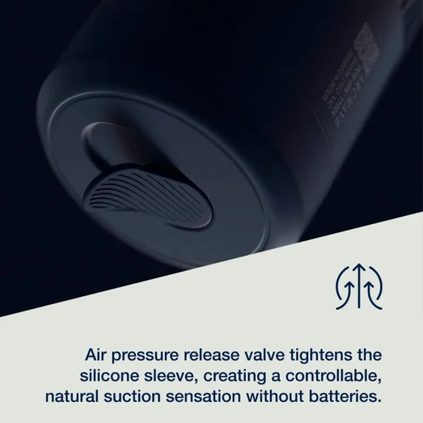 Arcwave Pow - Soft Silicone Penis Stroker with Air Pressure Valve — image 8 of 24