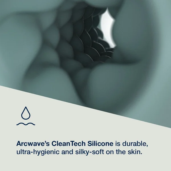 Arcwave Pow - Soft Silicone Penis Stroker with Air Pressure Valve — image 21 of 24