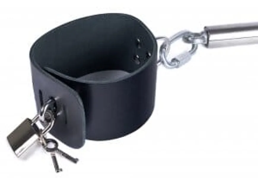 Premium Spreader Bar with Leather Cuffs — image 2 of 10
