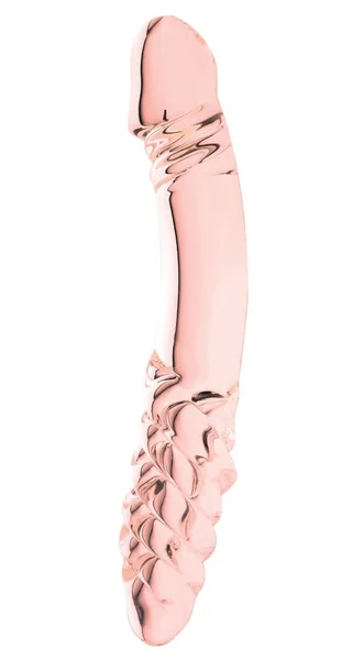 Blown Double Ended with Twist Glass Dildo — image 3 of 8