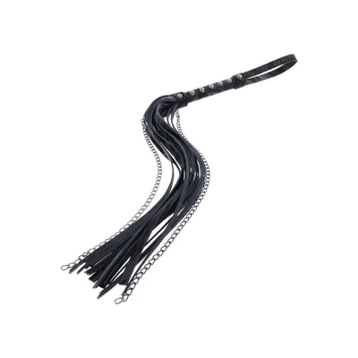 velvet noir chain flogger