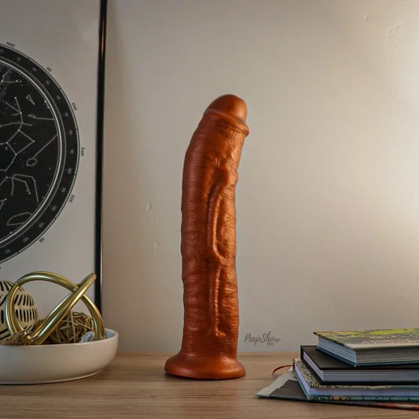 SquarePegToys® Leo Harness SuperSoft Silicone Dildo — image 4 of 25