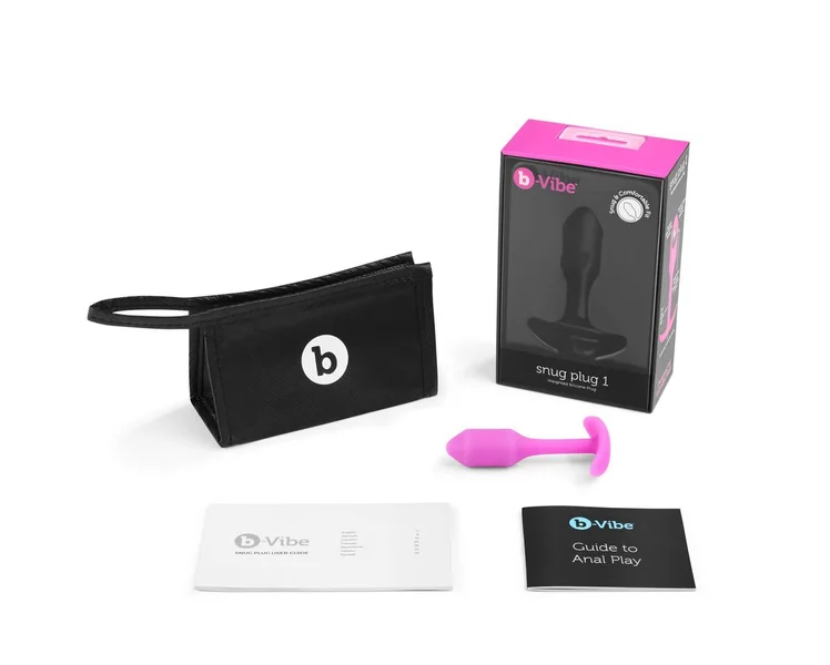 b-Vibe Snug Plug Weighted Silicone Butt Plugs - 7 Sizes — image 6 of 25