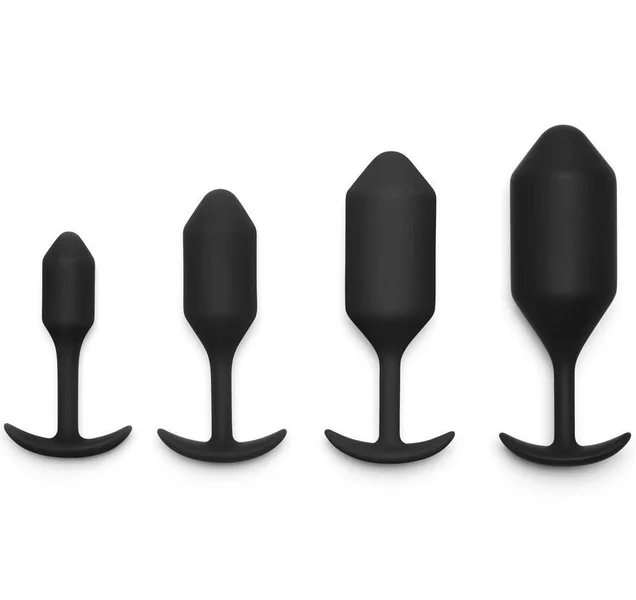 b-Vibe Snug Plug Weighted Silicone Butt Plugs - 7 Sizes — image 12 of 25