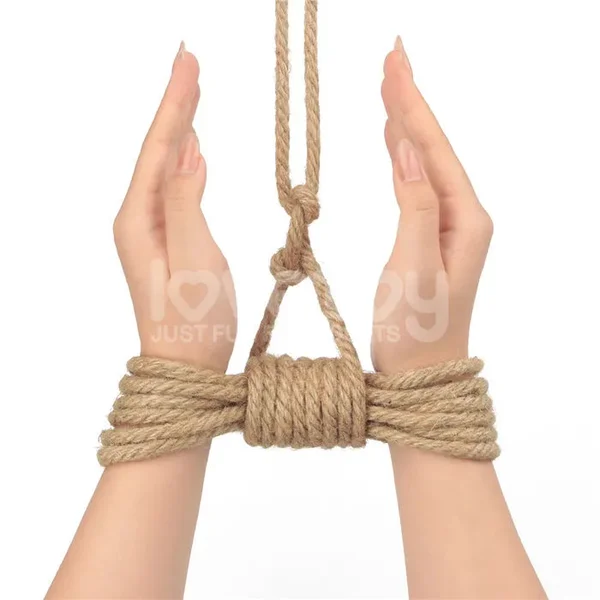 10M Rebellion Reign Hemp Bondage Rope: Hemp — image 3 of 7