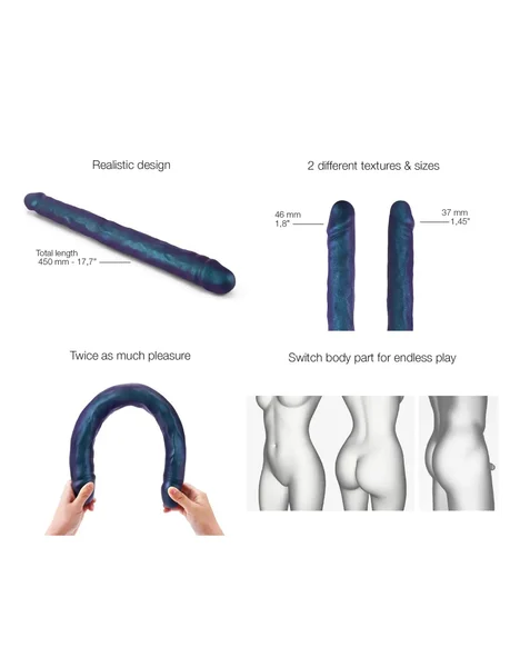 Double Dong Realistic Dildo — image 7 of 7