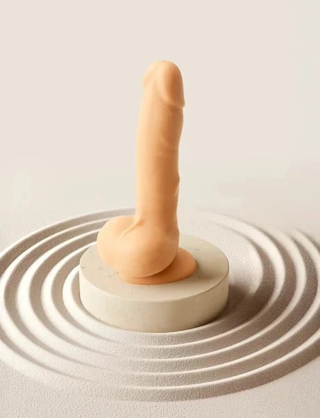 Realistic Rotating and Vibrating Remote-Controlled Dildo: Vanilla — image 3 of 6