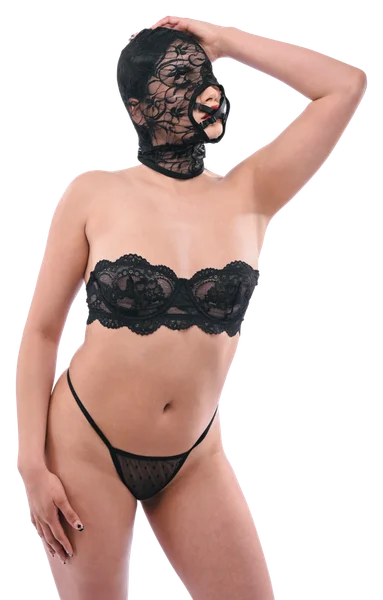 Heart Bound Lace Hush Hood — image 4 of 6
