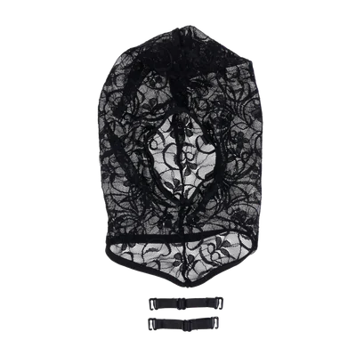 heart bound lace hush hood