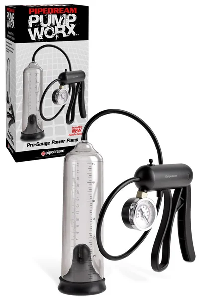 Pipedream 8.5" Penis Pump with Pressure Gauge — image 8 of 10