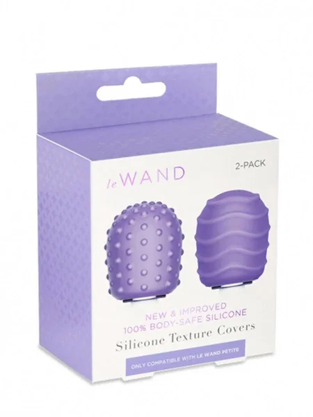 Multi Use Petite Textured Wand Attachments- Le Wand: 2 Pack — image 2 of 4