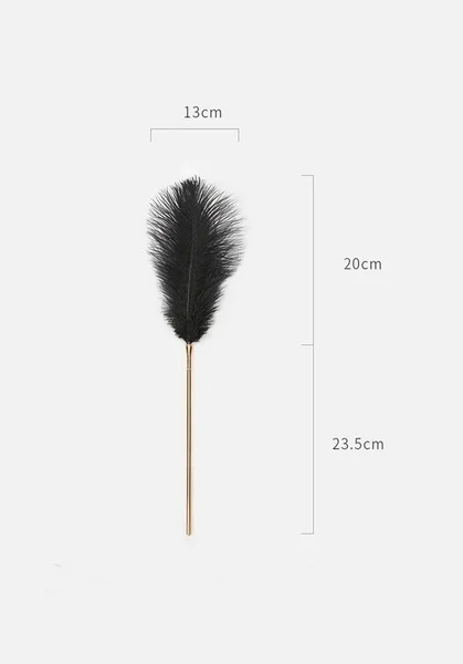 Passionfruit Deluxe Gold Stem Feather — image 4 of 4