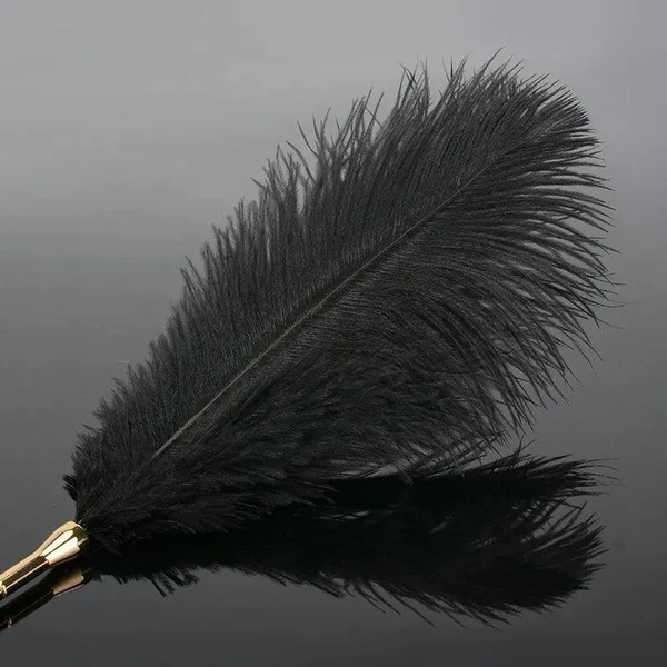 Passionfruit Deluxe Gold Stem Feather — image 2 of 4
