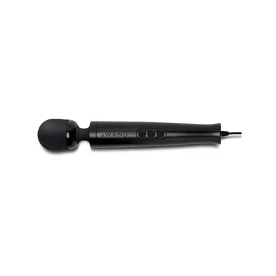 die cast plug in massager black