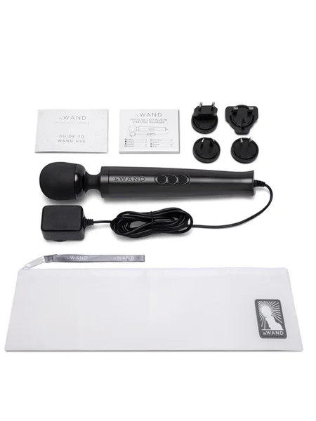 Die Cast Plug In Massager: Black — image 4 of 5