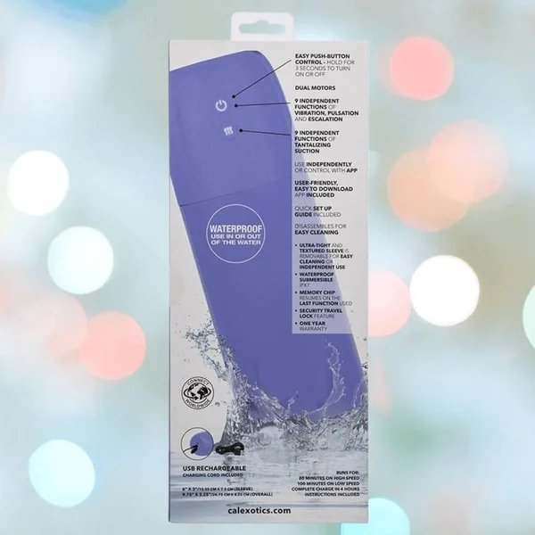 CalExotics Connect Stroker with Vibration and Suction — image 3 of 6