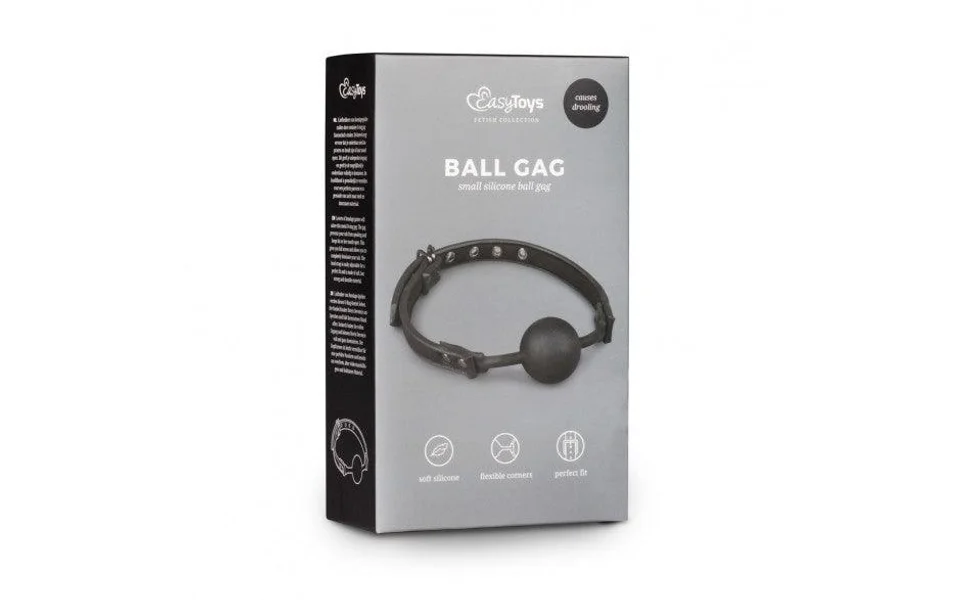 Vegan Ball Gag with Silicone Ball: Easy Toys — image 4 of 4