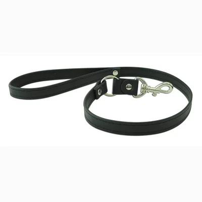 long leather leash wild hide