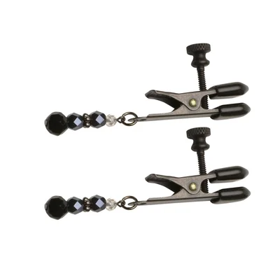 adjustable broad tip beaded clamp
