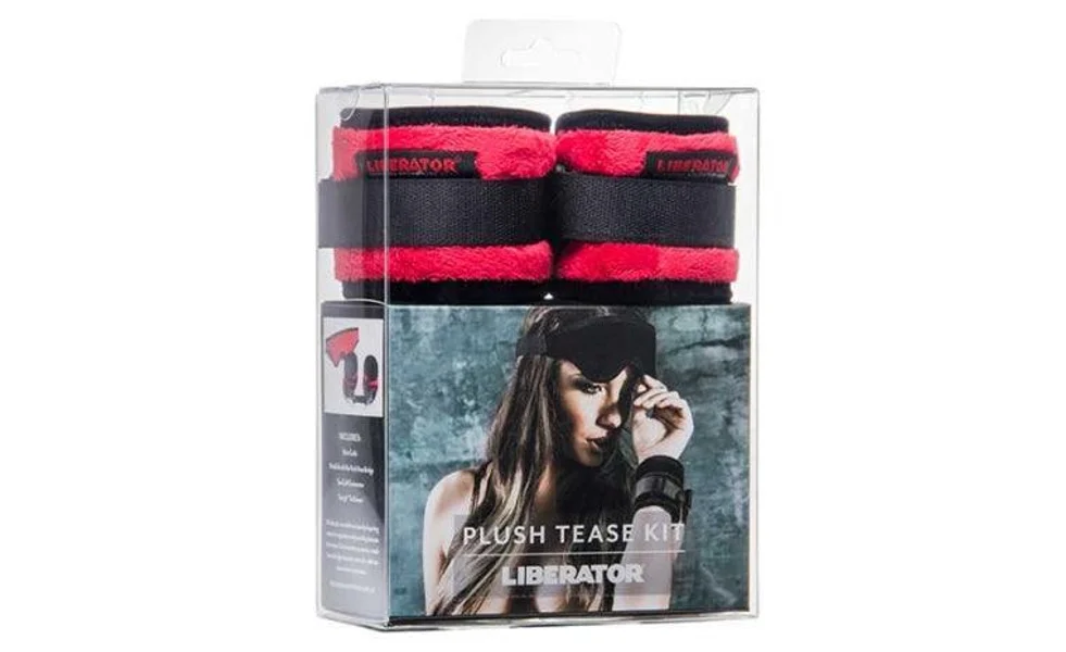 Plush Tease Wrist & Blindfold Kit — image 5 of 5
