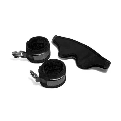 plush tease wrist blindfold kit