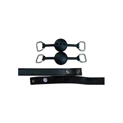 silent authority interchangeable ball gag set
