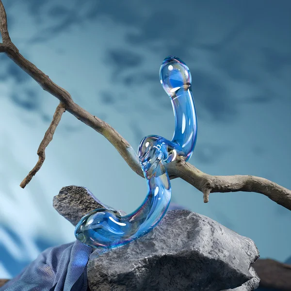 Biird x Wicul OhWii Double-Ended Glass Dildo — image 5 of 7