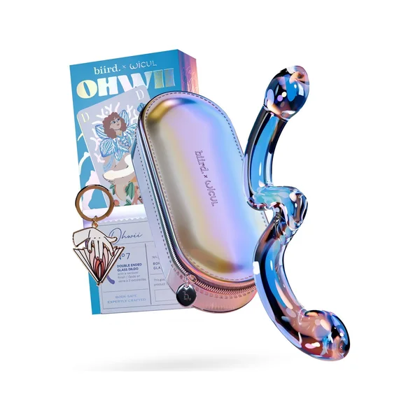 Biird x Wicul OhWii Double-Ended Glass Dildo — image 7 of 7