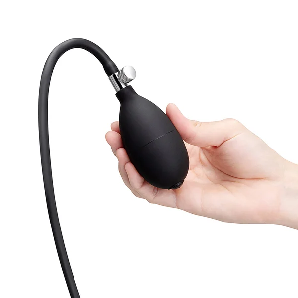 b-Vibe Beaded Inflatable Anal Plug with Hand Pump — image 2 of 8