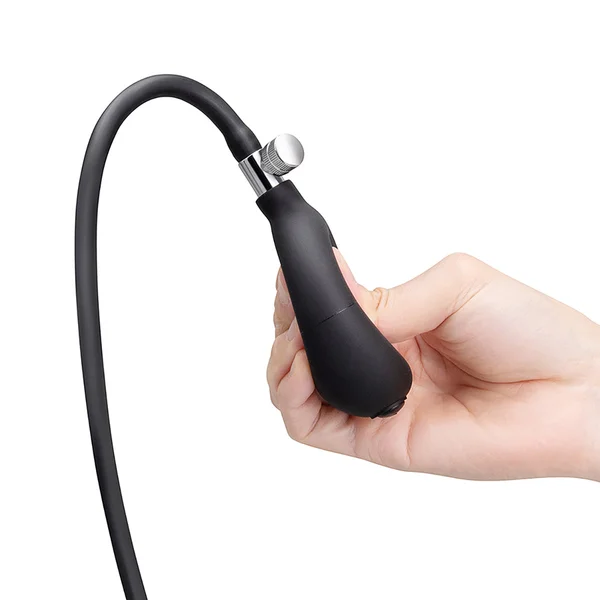 b-Vibe Beaded Inflatable Anal Plug with Hand Pump — image 8 of 8