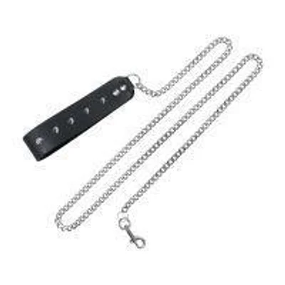 chain leash studded handle spartacus