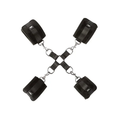 hog tied and satisfied hog tie and cuff set