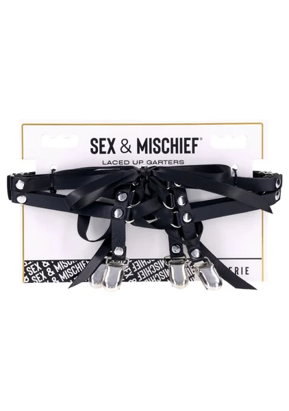 Sex and Mischief Laced Up Garters — image 8 of 8