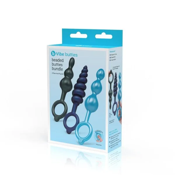 Butties Beaded Bundle 3-Piece Anal Plug Set — image 8 of 8
