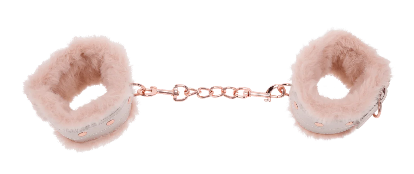 Peaches 'n Creame Fur Handcuffs — image 4 of 13