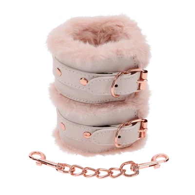 peaches n creame fur handcuffs