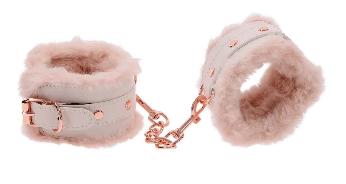 Peaches 'n Creame Fur Handcuffs — image 3 of 13