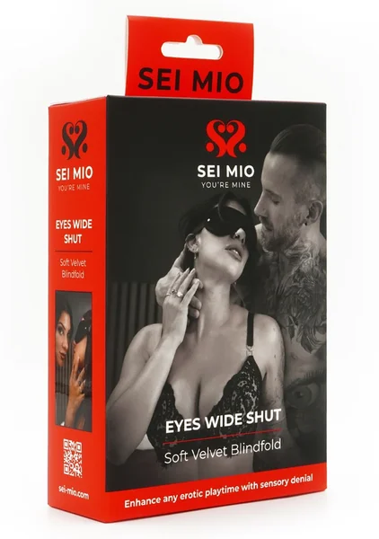 Eyes Wide Shut - Soft Velvet Blindfold — image 5 of 5
