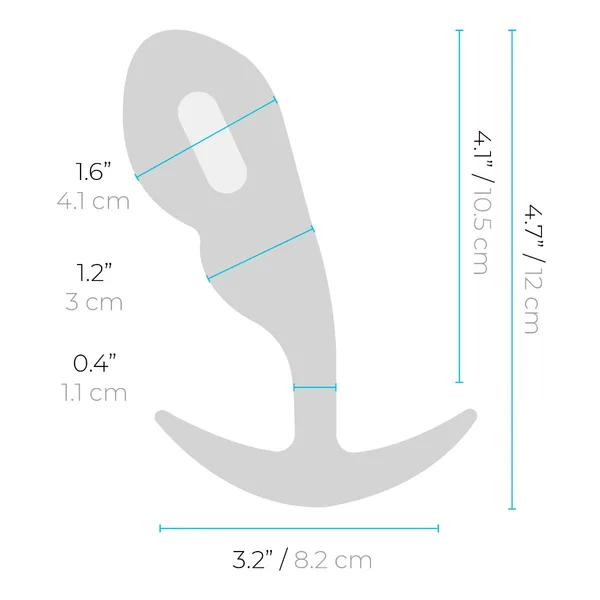 P-Spot Snug Plug: Medium - remote control — image 7 of 7