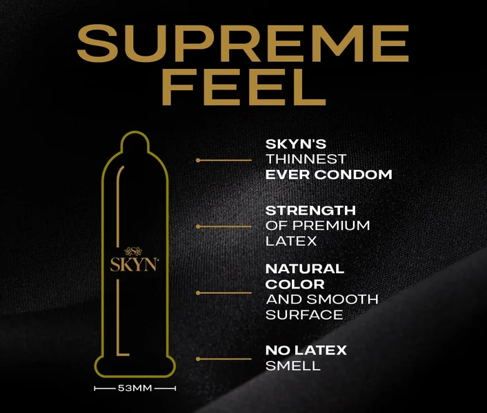 Skyn, Non Latex 53mm (Supreme Feel) Condoms - 10 Pack — image 2 of 2