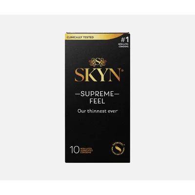 skyn non latex 53mm supreme feel condoms 10 pack